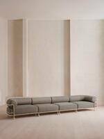 Gaspard Five-Seater Sofa - Geometric - Monochrome - UK - Listing - Thumbnail 2