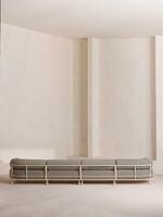 Gaspard Five-Seater Sofa - Geometric - Monochrome - UK - Images - Thumbnail 8