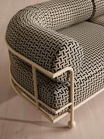 Gaspard Five-Seater Sofa - Geometric - Monochrome - UK - Images - Thumbnail 9