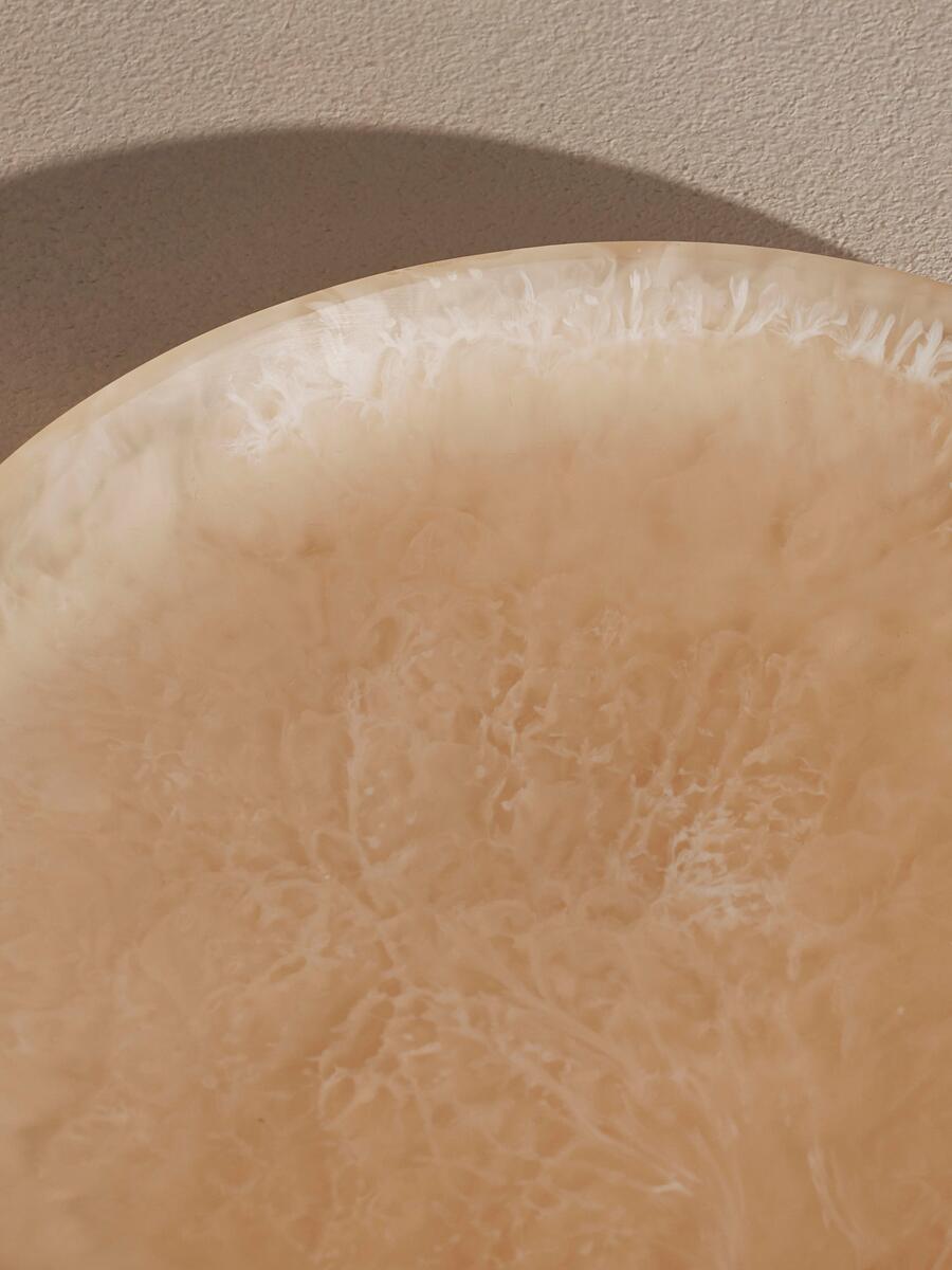 Journet Resin Side Plate - White - Images - Image 3
