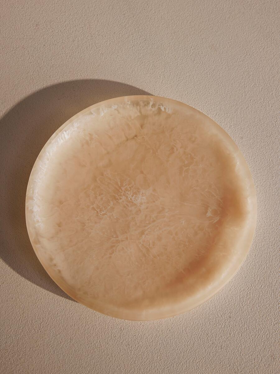 Journet Resin Side Plate - White - Listing - Image 2