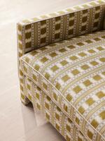 Ashford Three Seater Sofa - Ikat Stripe - Olive - Images - Thumbnail 7