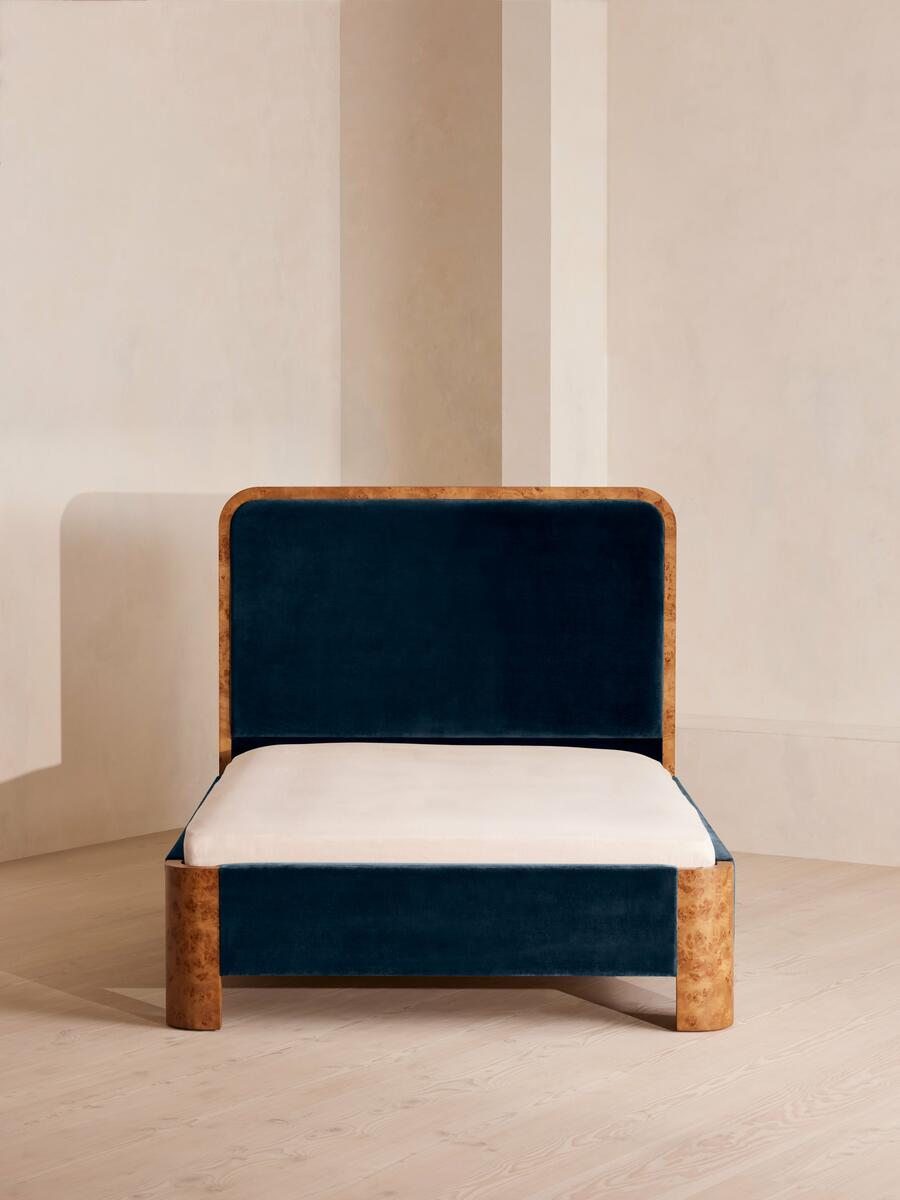 Tremont Bed - Super King - Velvet - Royal Blue - Listing - Image 2