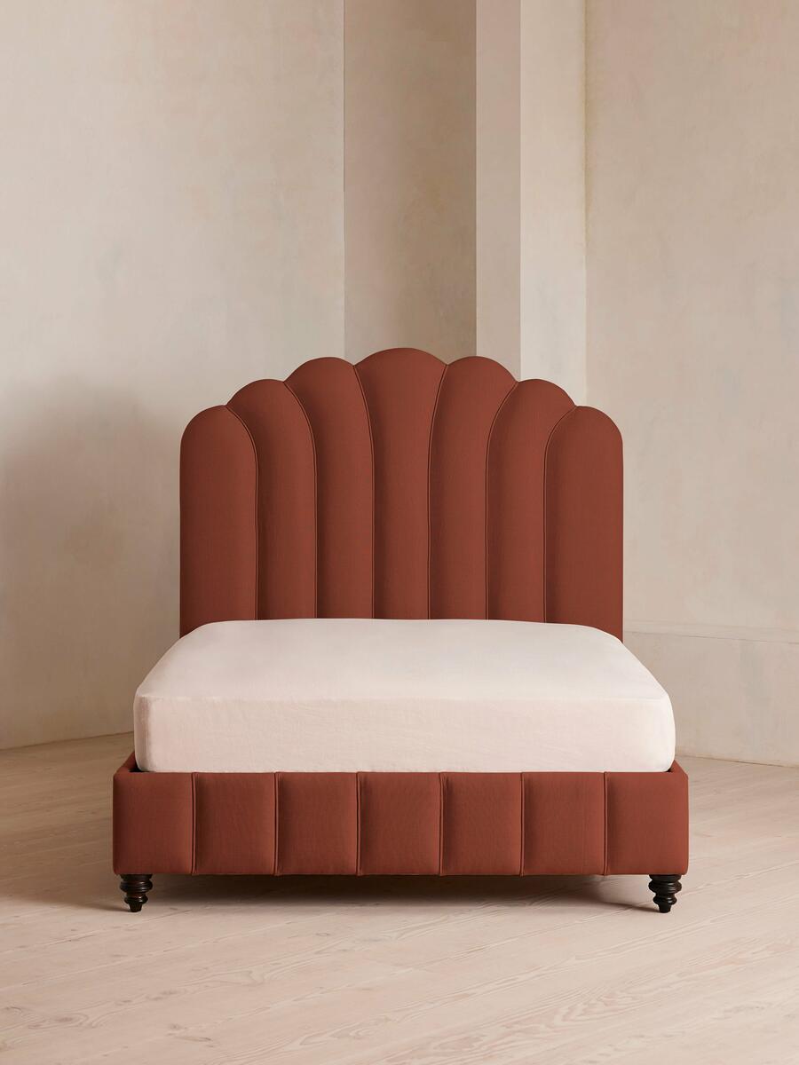 Manette Bed - Emperor - Linen - Sienna - Listing - Image 1