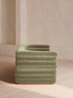 Laura Three Seater Sofa - Velvet - Lichen - Images - Thumbnail 3